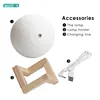 LED Night Light 3D Print Moon Lamp Rechargeable Color Change 3D Light Touch Moon Lamp Children's Lights Night Lamps Dropshipping 5