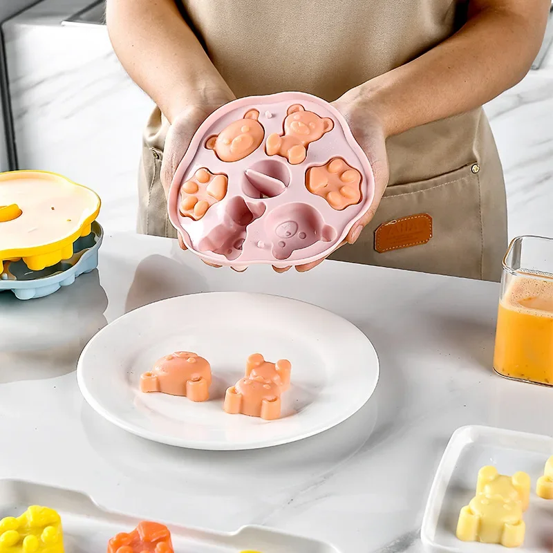 Baby Food Storage Containers Portable Food Storage Box Baby Cartoon Food Container Infant Fruit Breast Milk Storage Box Freezer Crisper Baby Food Container Storage Formula Dispenser