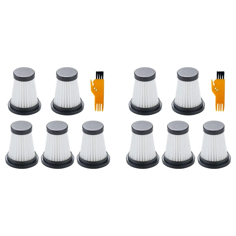 2Set Filtro Hepa Per Moosoo K12 K12 Pro K13 Per Genius Invictus One 1.0 X7 2.0 Aspirapolvere Portatile Cordless
