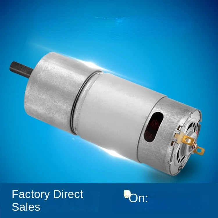 

New BY37B-555 12V Parking Lock Motor 24V High Torque Long Service Life Miniature DC Reduction Motor