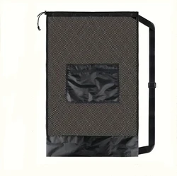 Sports Drawstring Ball Bag with Single Shoulder Strap - Easy Carry Design (With Insert)