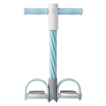 Pedal Puller Resistance Rope 6-Tube Yoga Pedal Puller Fitness Tension Rope Multifunctional Stretching Sit-up Exercise Equipment 1