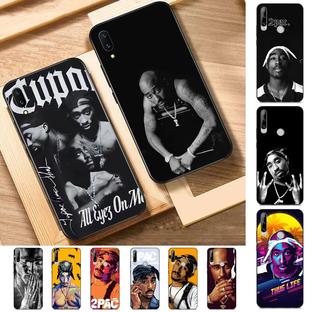 

Rap Singer Tupac Shakur Phone Case For Huawei Y9 6 7 5 Prime Enjoy 7s 7 8 plus 7a 9e 9plus 8E Lite Psmart Shell