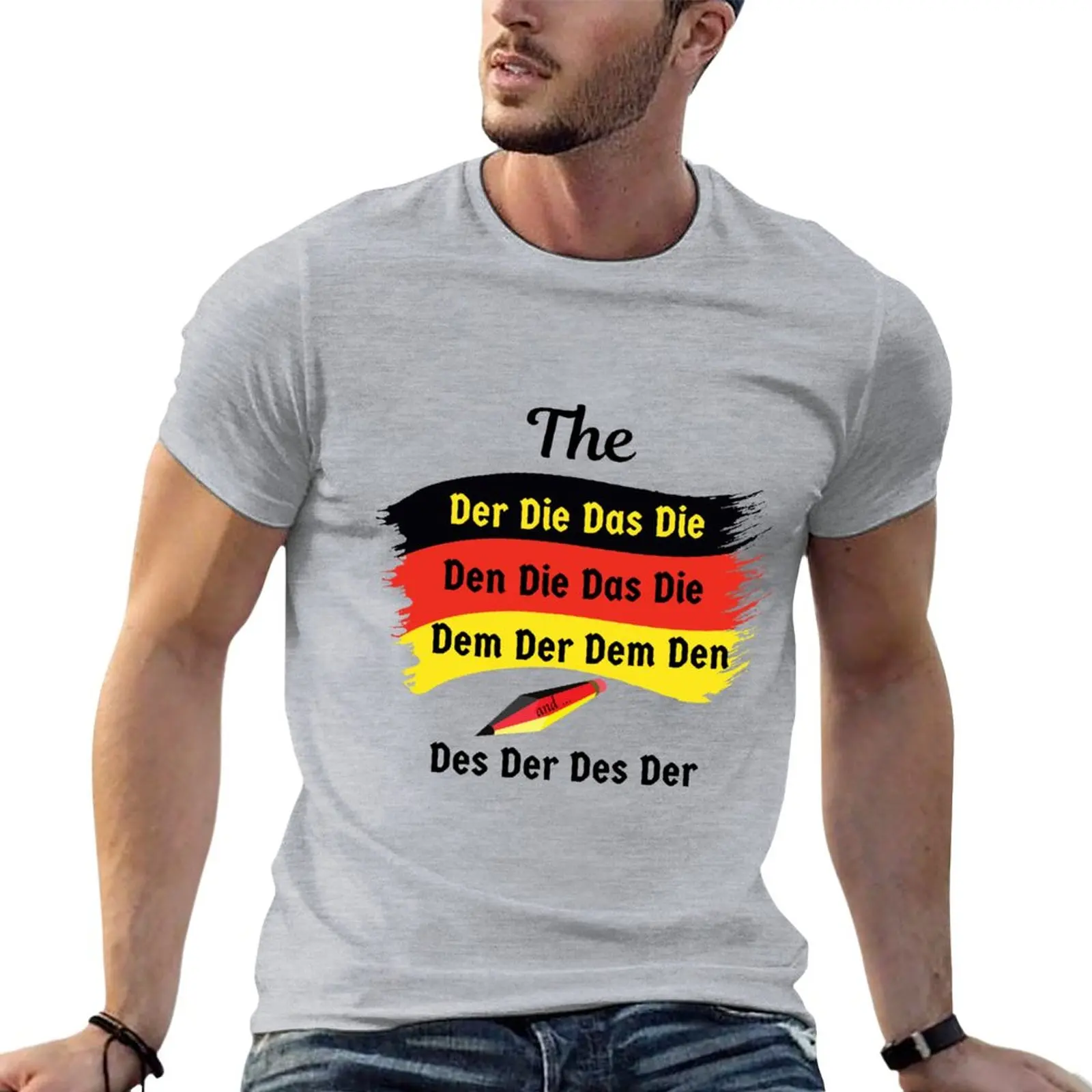

Definite Article Der Die Das Deutsch German Words for The T-Shirt vintage clothes shirts graphic tees mens clothing