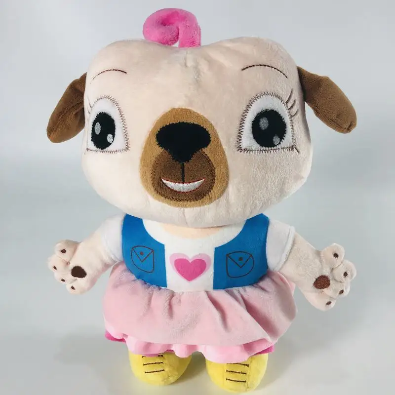 thumbnail image 1 of Nuevos juguetes de peluche de Chip y Potato: perro carlino y ratón de dibujos animados, regalo de cumpleaños y Navidad., 1 of 4