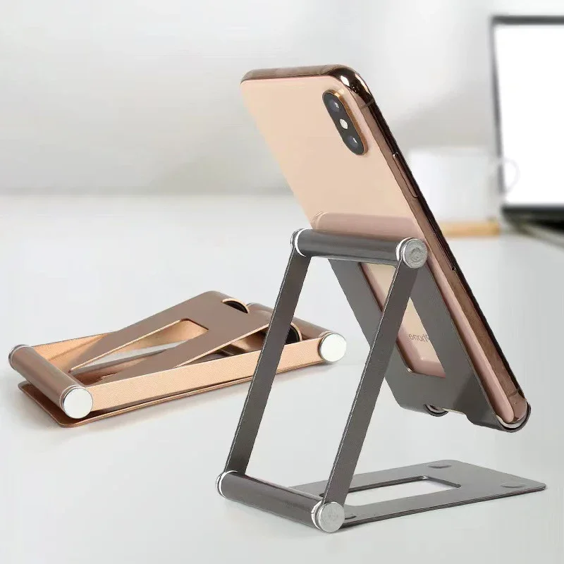 Phone Holder Adjustable Foldable Desktop Tablet Support Stand Portable Smartphone Mount Office Supplies