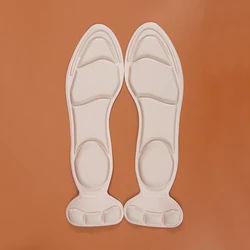 Comfort Insoles: Cushioned Shoe Pads for Arch Support & Pain Relief (Beige)