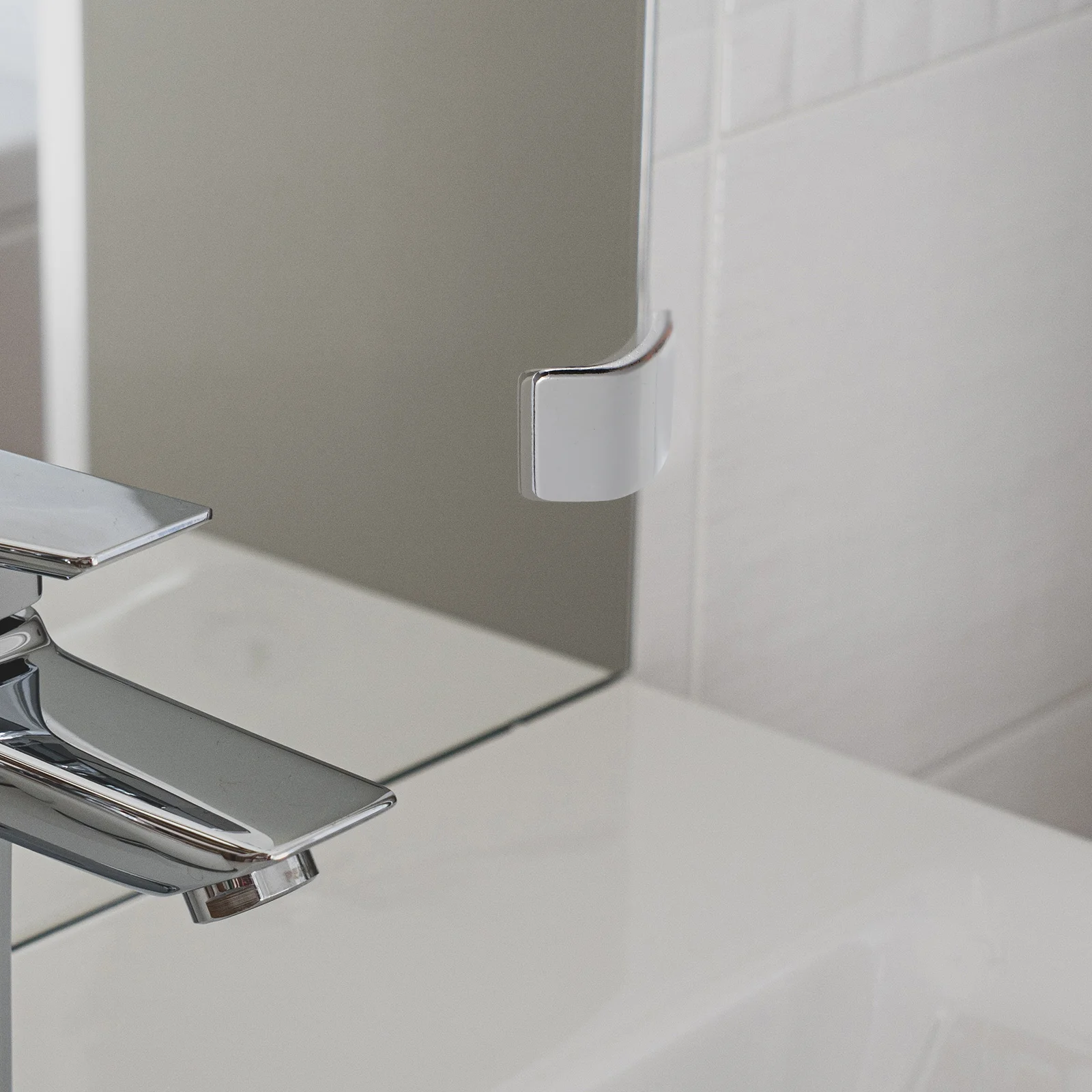 

4 Pcs Cabinet Handle Door Handles Glass Shower Knobs Mirror Replacement Zinc Alloy Sliding Floor