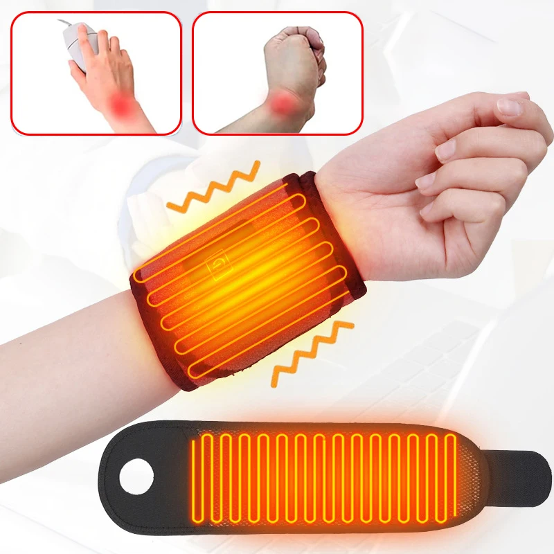 Ankle Calf Foot Vibration Massager Electric Heat Foot and Hand Massager Portable Ankles Hand Bracket With Hot Compress Massage