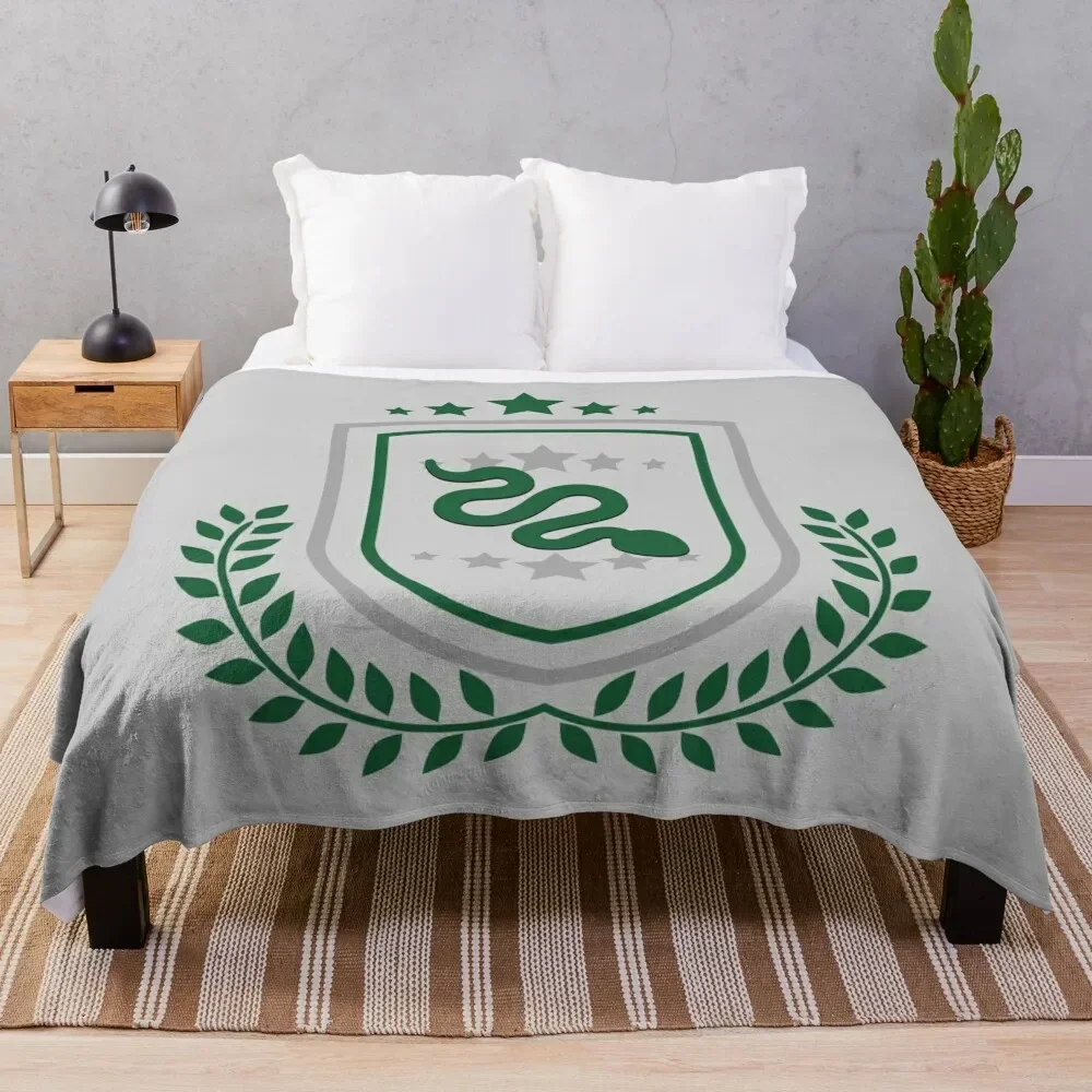 

Snake Star Emblem Throw Blanket Custom Weighted Bed linens Blankets