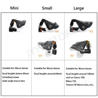 Universal Flash Diffuser Softbox Speedlight Reflector Snoot Camera Accessories for Macro Lens Shooting 2