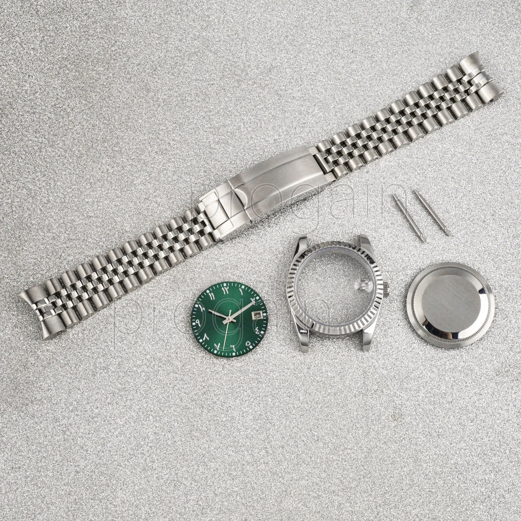 Stainless Steel Watch Band & Dial Modification Kit