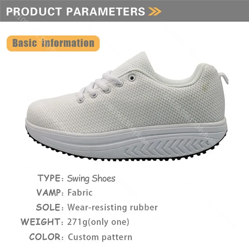 Spring Autumn Women's Swing Shoes Mesh Woman Platform Footwear Female Nurse Shoe Medical ECG Medicine Print Sneakers