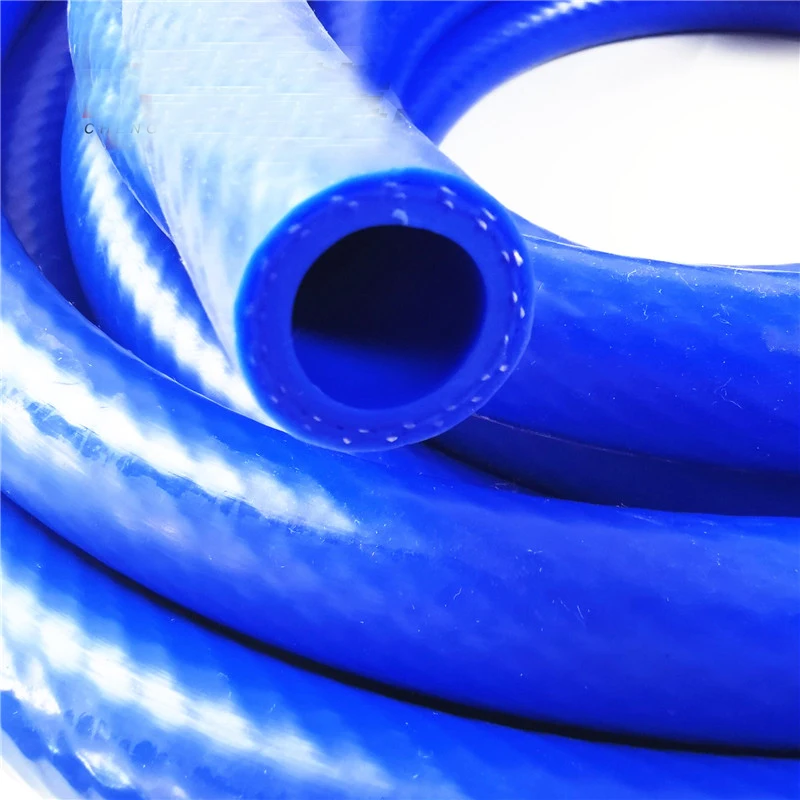 Calor Mangueira De Silicone Resistente, Óleo Tubo Resistente, Alta Pressão Automóvel Vacuum Pipe, Dupla Camada Mangueira de Borracha, Diâmetro 6-50mm