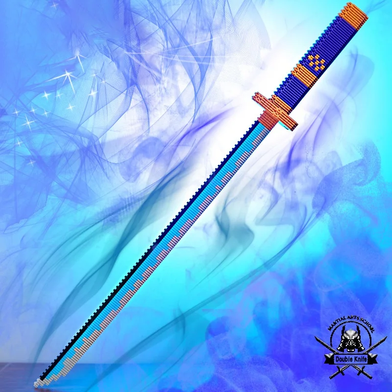 Samurai Sword Building Blocks Ninja Blade Katana Japanese Anime Butterfly Nichirin Knife Bricks Children Toys for Adult
