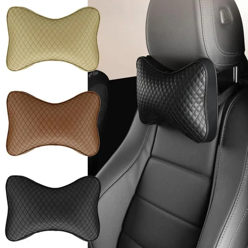 

Car Headrest Pillow Seat Soft Neck Support Driving Accessories Road Trip Sleeping Cushion Breathable For Automobiles Interior