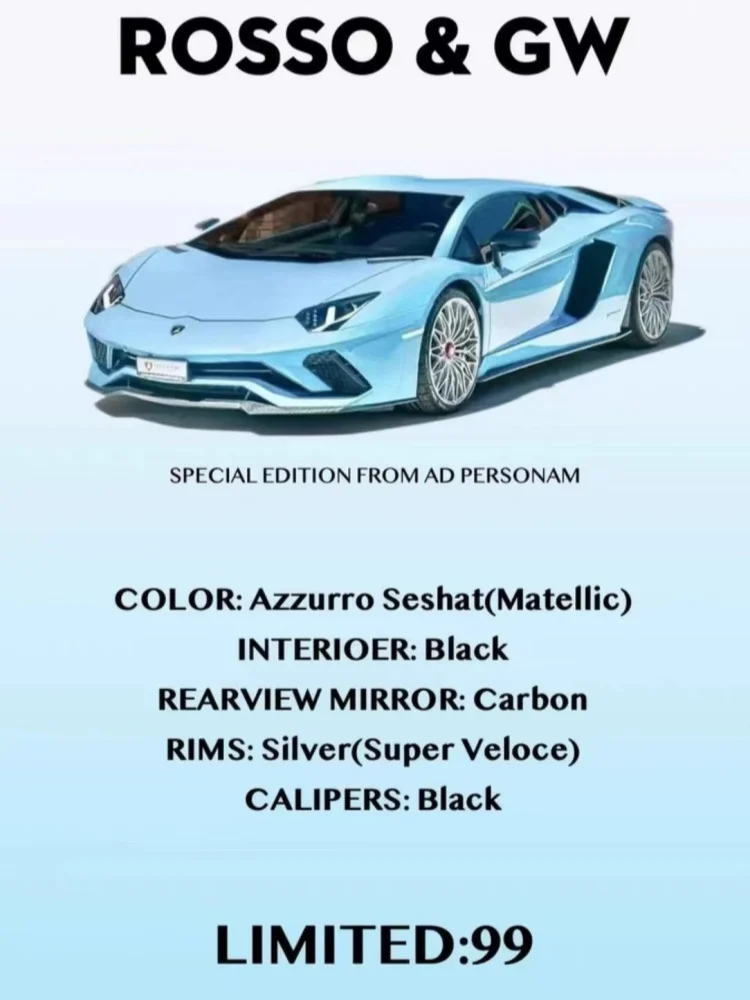ミニカー Lamborghini Aventador s lp740 looksmart lamborghini-aventador-s-