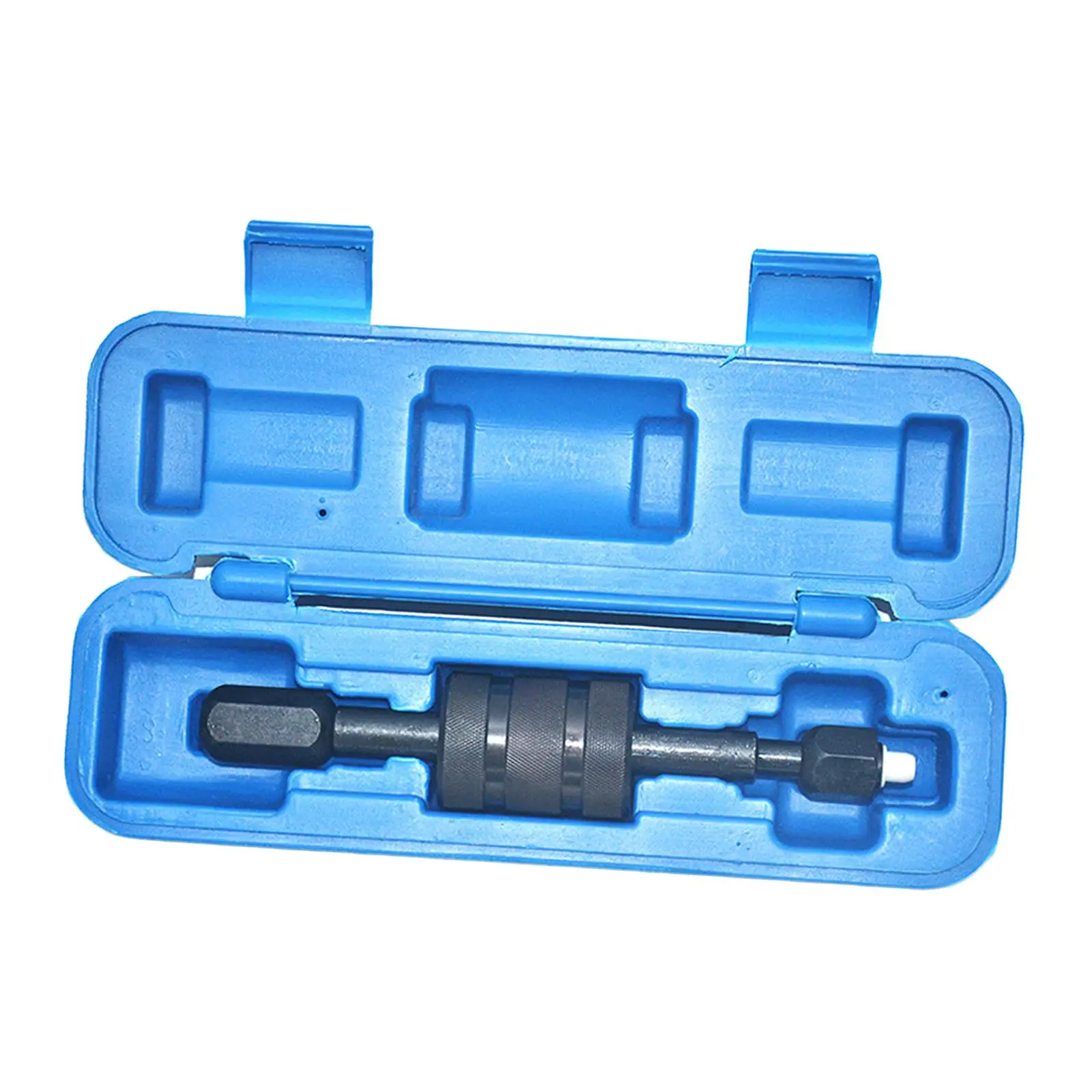 Diesel Injector Puller Tools Fuel Injector Remover Accessory with Hard Case M8 M12 M14 Injector Extractor Installer Tool