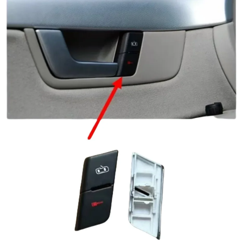 Front Left Central Door Lock Unlock Switch Button Cover – LHD Auto Interior Part