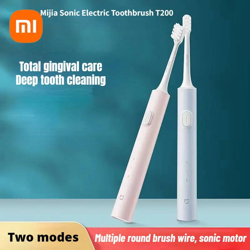 

2023 XIAOMI MIJIA T200 Sonic Electric Toothbrush Portable IPX7 Waterproof Whitening Ultrasonic Teeth Cleaner Vibrator Ultrasonic