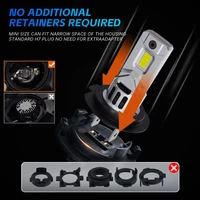 MAIDSIE H7 LED Headlight Bulb Mini Wireless 1200W 220000LM 6500K CSP for Car Headlamp Auto Diode Lamps Turbo Led 12V Automobile - Image 3