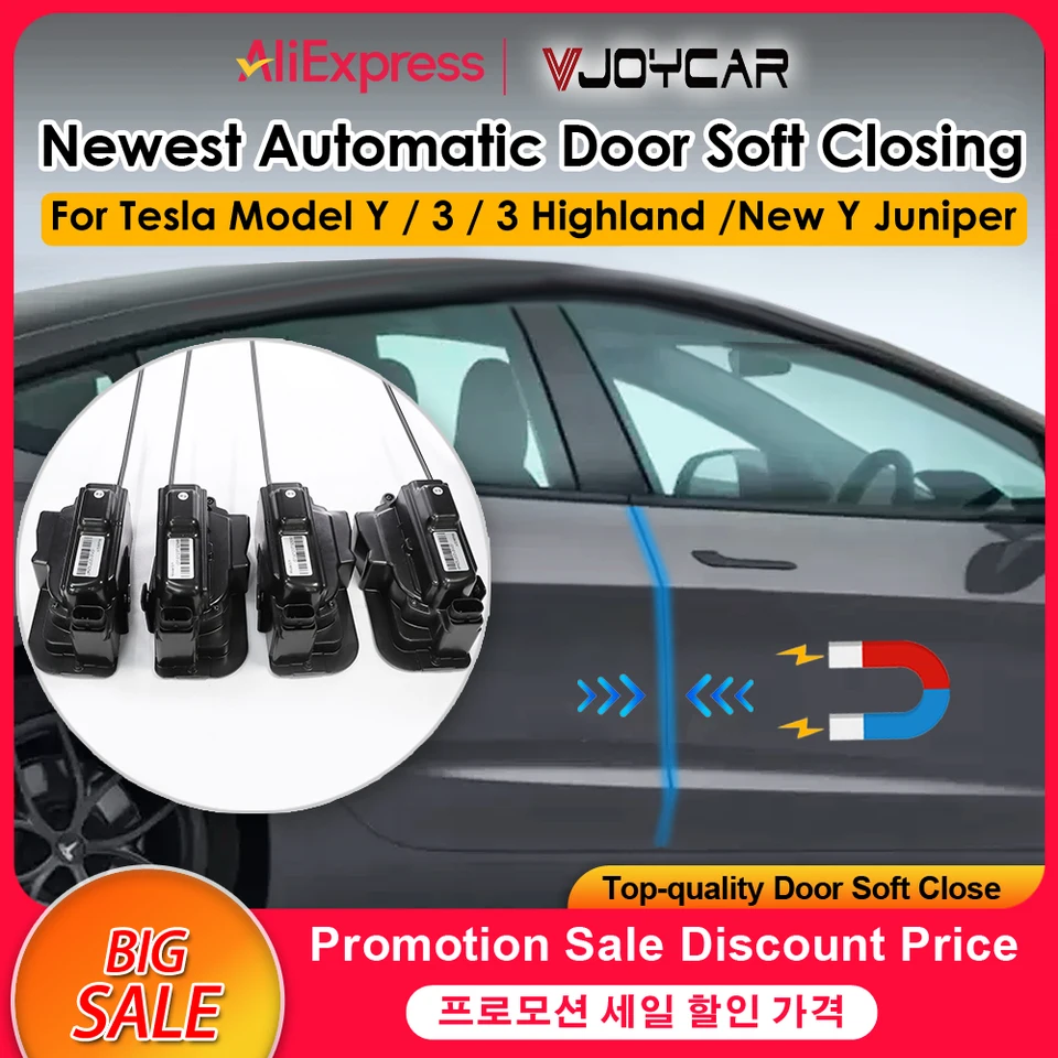 2026 Update Soft Closing for Tesla Model 3 Y 3 Highland New Y