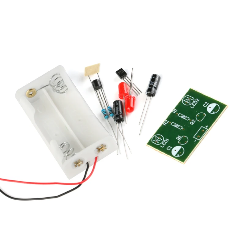 Triode Transistor LED Light Electronic Parts DIY Kit 1 pcs