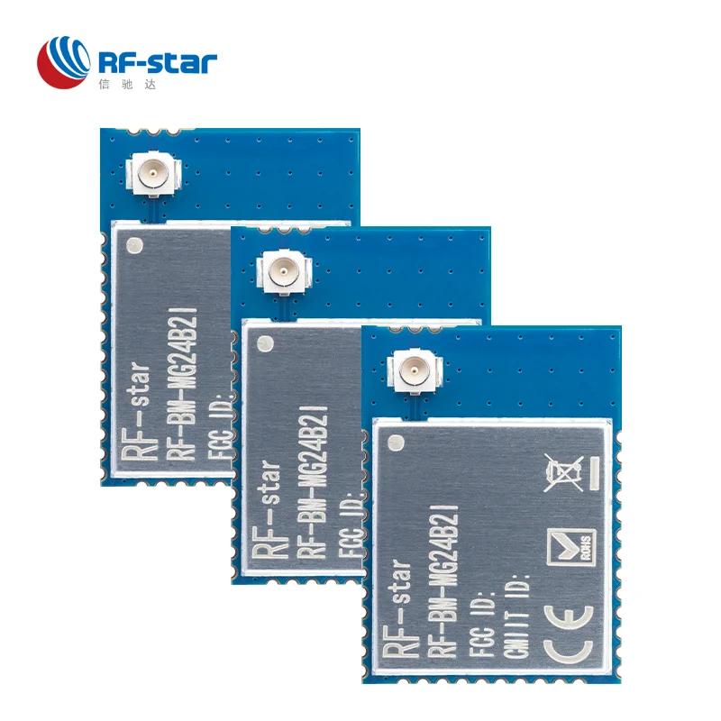 EFR32MG24 IoT Wireless Multiprotocol Module 19.5 dBm 1.5 MB Flash BluetoothLE 5.3 2.4 GHz Transceiver Low Power RF-BM-MG24B2I zigbee bluetooth module