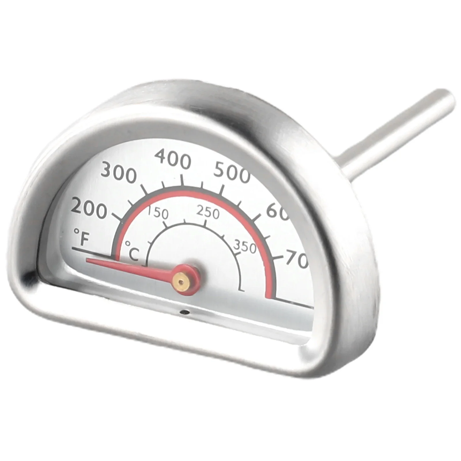 Thermometer For Charbroil Grill Semicircle Indoor Heat Indicator Camping BBQ Replacement Stainless Steel Grill New Hot