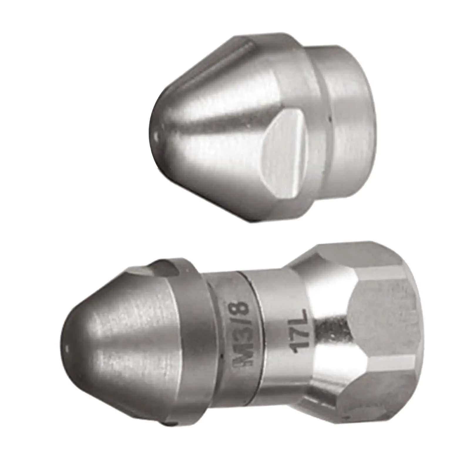 Sewer Jet Nozzle Front 1 Rear 6 High Pressure Spray Head Discharge Pipe Nozzles Sewer Jet Nozzle Front 1 Rear 6 High Pressure Spray Head Discharge Pipe Nozzles