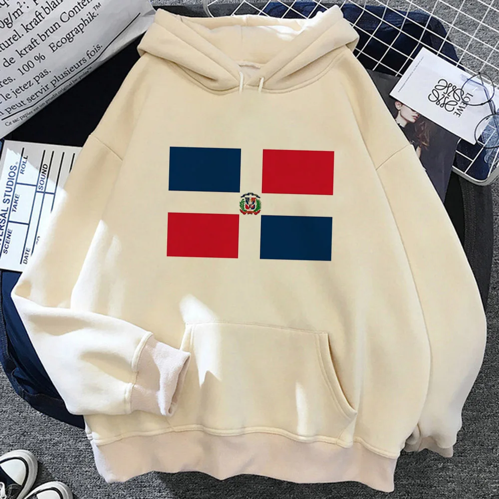 Felpa Con Cappuccio Unisex Bandiera Repubblica Dominicana | Stampa Digitale Alta Qualità | Regalo Orgoglio Dominicano