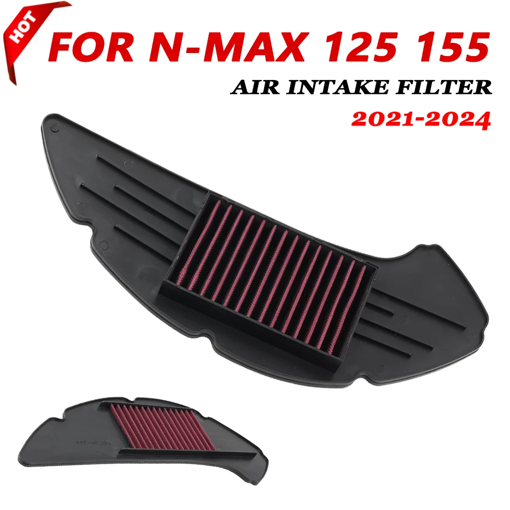 Per Yamaha Nmax 155 125 Nmax125 Nmax155 2021 2022 2023 2024 Accessori Moto Filtro Aria Cleaner P-Y1Sc21-01