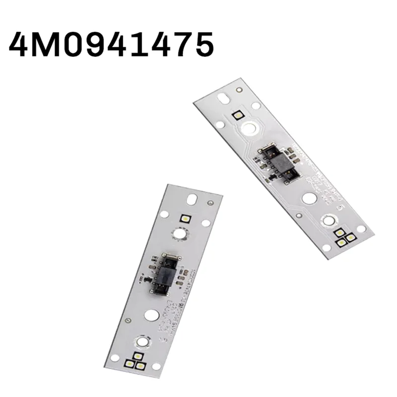 2Pcs 자동차 크세논 헤드 라이트 주간 러닝 라이트 LED 보드 E243951 4M0941475 Q7 2017-2019 Angel Eyes DRL 칩