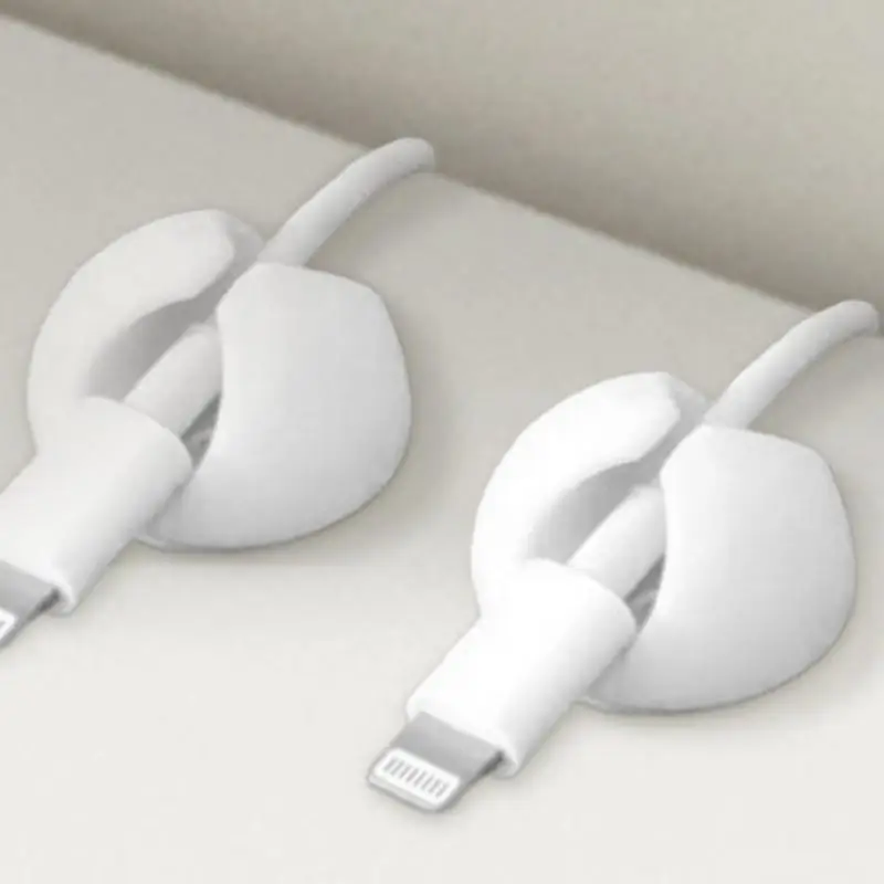 Desk Cord Holder Wire Organizer Clip 10pcs Adhesive Organizer Cable Management Wire Charger Cable cable organizer