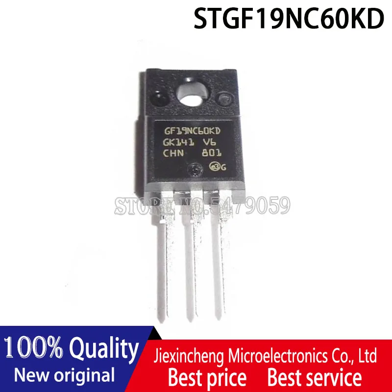 

5PCS NDF04N60ZH IRFI9520GPBF TSF65R190S2 TSF60R190S2 STGF19NC60KD TO220F New original