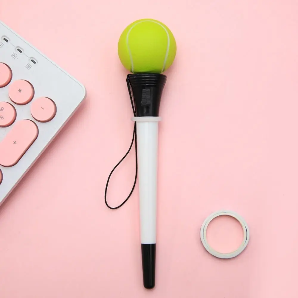 Pen Soccer Rocket Boxing Glove Basketball 0.5mm Signing Pens Bounce Decompression Pen Gaming Ballpoint Pens Funny Gel Pens