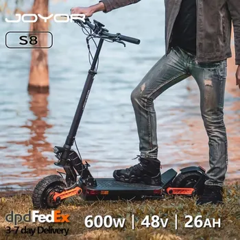 JOYOR S8 Monopattino elettrico pieghevole per adulti, Batteria da 48V 26Ah, Autonomia 90 km, Pneumatici Da 10 Pollic