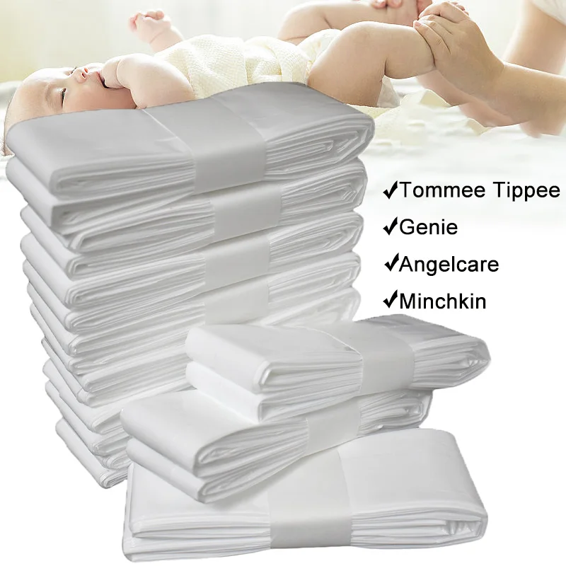 1/5/10Pcs Diaper Pail Baby Refills Bags Angelcare Sangenic Tommee Tippee twist & click Genie trash bags refill diaper pail refills