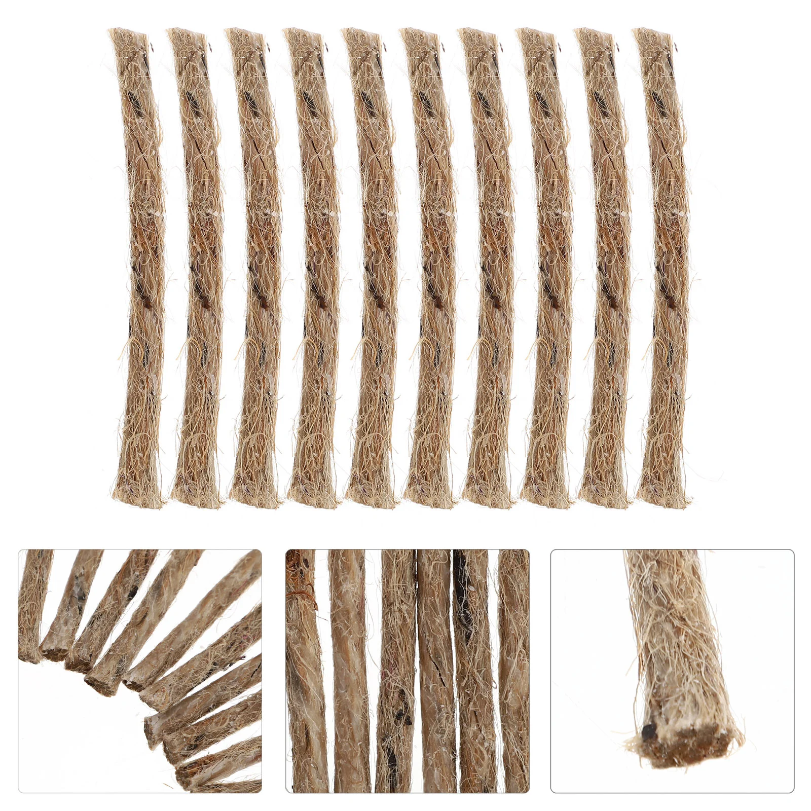 

Fire Starter Rope Eco Lighter Kindling Earth Tones Burner Supplies Strip Outdoor Survival Equipment And Accessories Tools