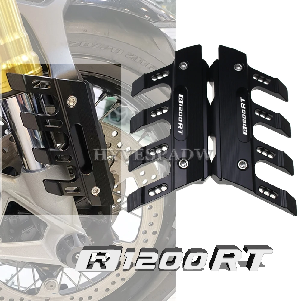 

С логотипом для BMW R1200RT R 1200RT аксессуары для мотоциклов CNC брызговик Боковой защитный блок переднее крыло противоударный слайдер