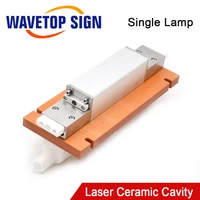 WaveTopSign Laser Welding Machine Single Lamp Ceramic Cavity use Xenon Lamp 8*125*270mm Crystal Rod 7*145mm 1