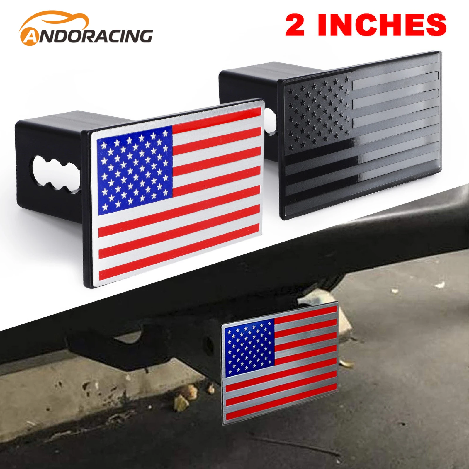 Trailer Hitch Cover Heavy Duty Metal Professional Car Hitch Cap for Pickup  Trucks SUV American Flag Badge Trailer Hook Cover AliExpress