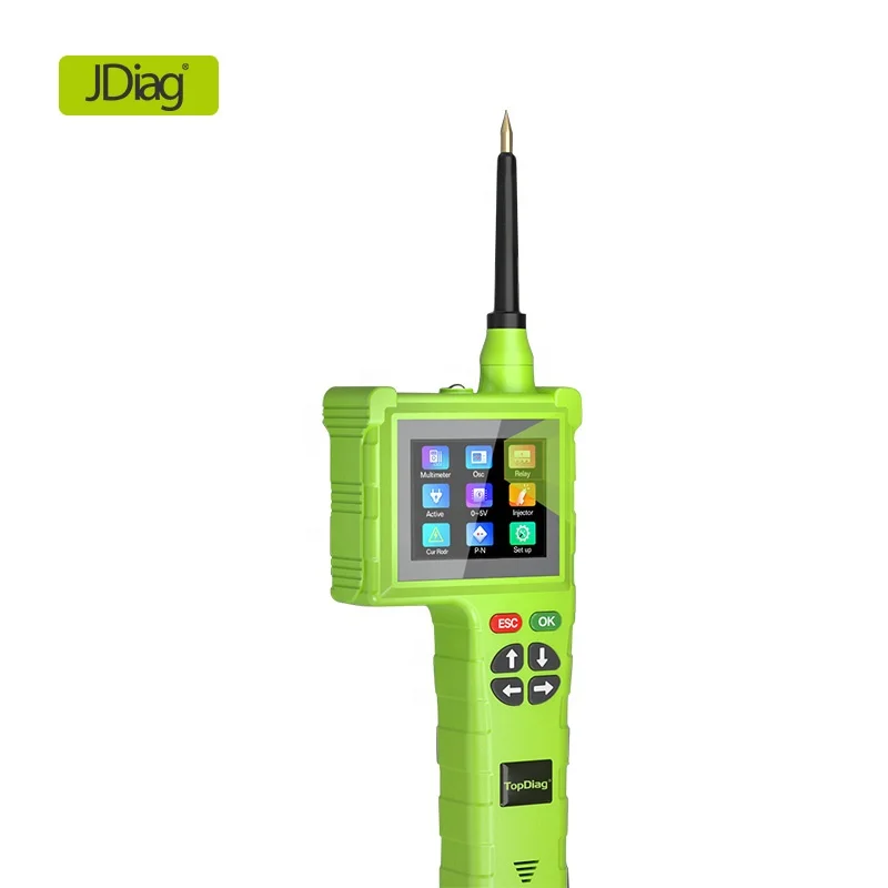 TopDiagP200PROPowerCircuitProbeTester948VDCTestLightShort