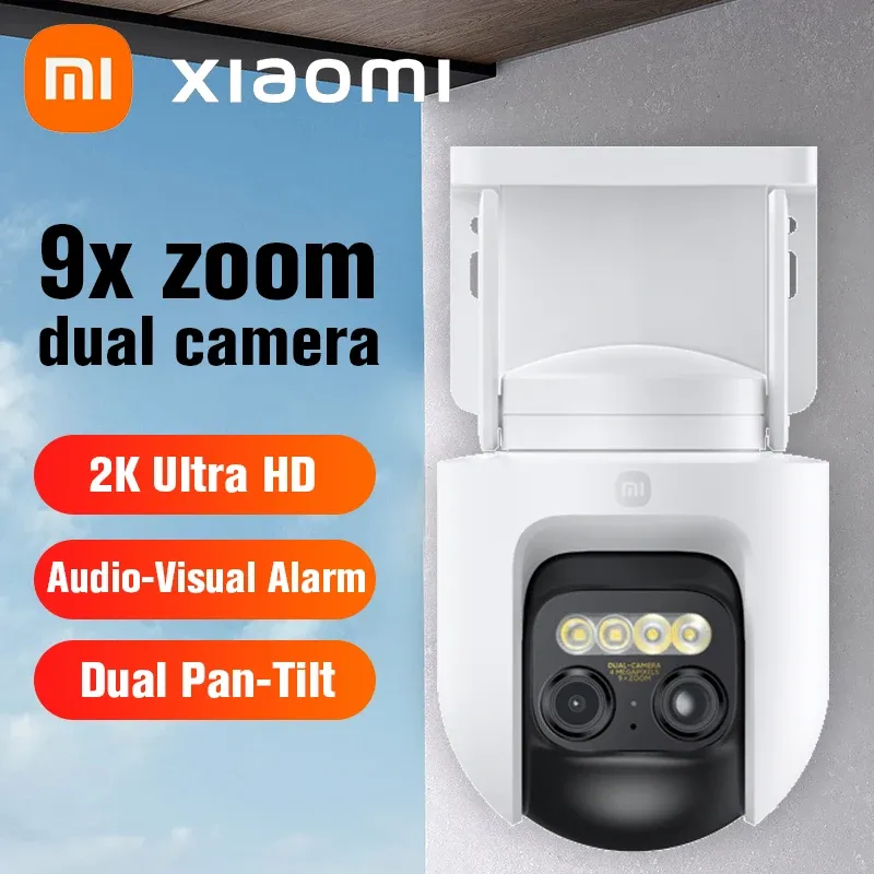 NEW Xiaomi CW700S Outdoor Camera 2.5K CCTV Full-Color Night Vision WiFi  IP66 Smart Home Sound And Light Warning 4 Million Pixel