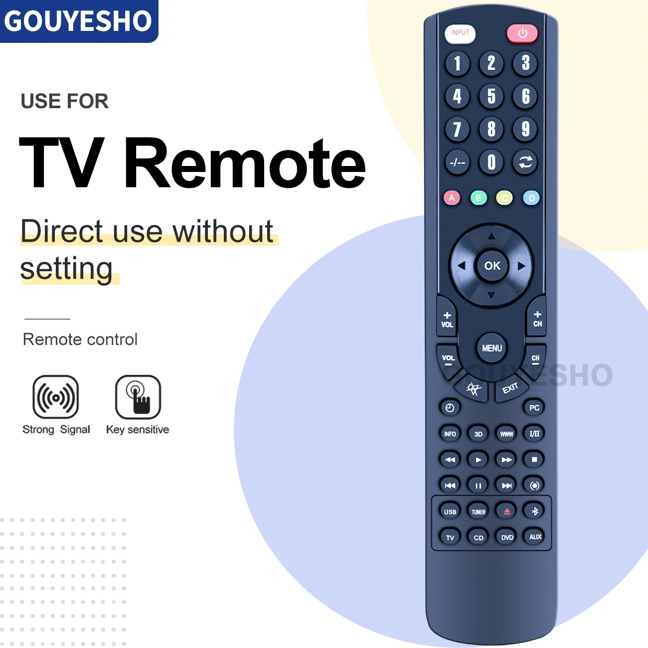 New Remote Control for ONKYO Audio / Video Players RC-391M RC-392M