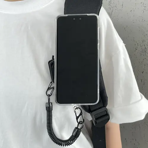 Free Hands Magnetic Belt Clip Holder Mobile Phone Holder Backpack Clip Metal Hook Spring Rope For Magsafe iPhone Accessories - Image 4