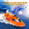 2.4GHz lancha de Elesteered Boat RC inject Speedboat 30km/h Waterproof Electric Turbine Drive Remote Control Boats Watercraft 5