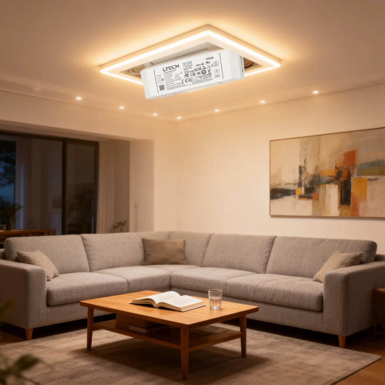 12W 100-500mA 20W 100-700mA 30W 200m-800mA 40W 300mA-1050mA NFC CC DALI DT6 Led 드라이버 LTECH 디밍 드라이버 조명 변압기