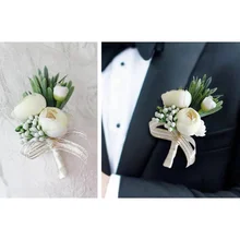 Boutonnière invité de mariage – Achat en Ligne | AliExpress