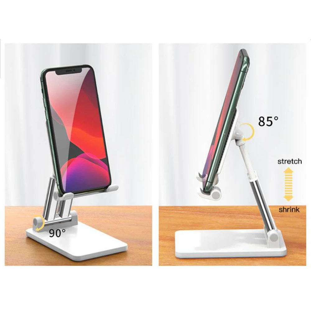 New Desk Mobile Phone Holder Stand For iPhone iPad Xiaomi Adjustable Desktop Tablet Holder Universal Table Cell Phone Stand